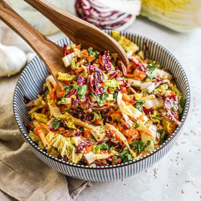 Spicy Asian Cabbage Slaw