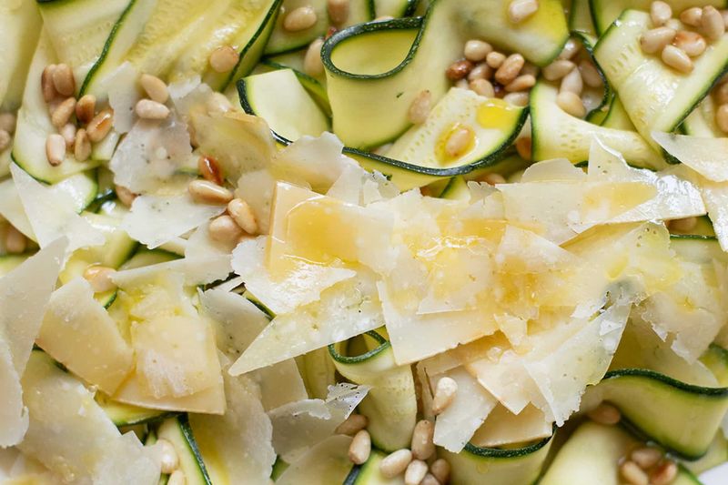 Zucchini Carpaccio Salad