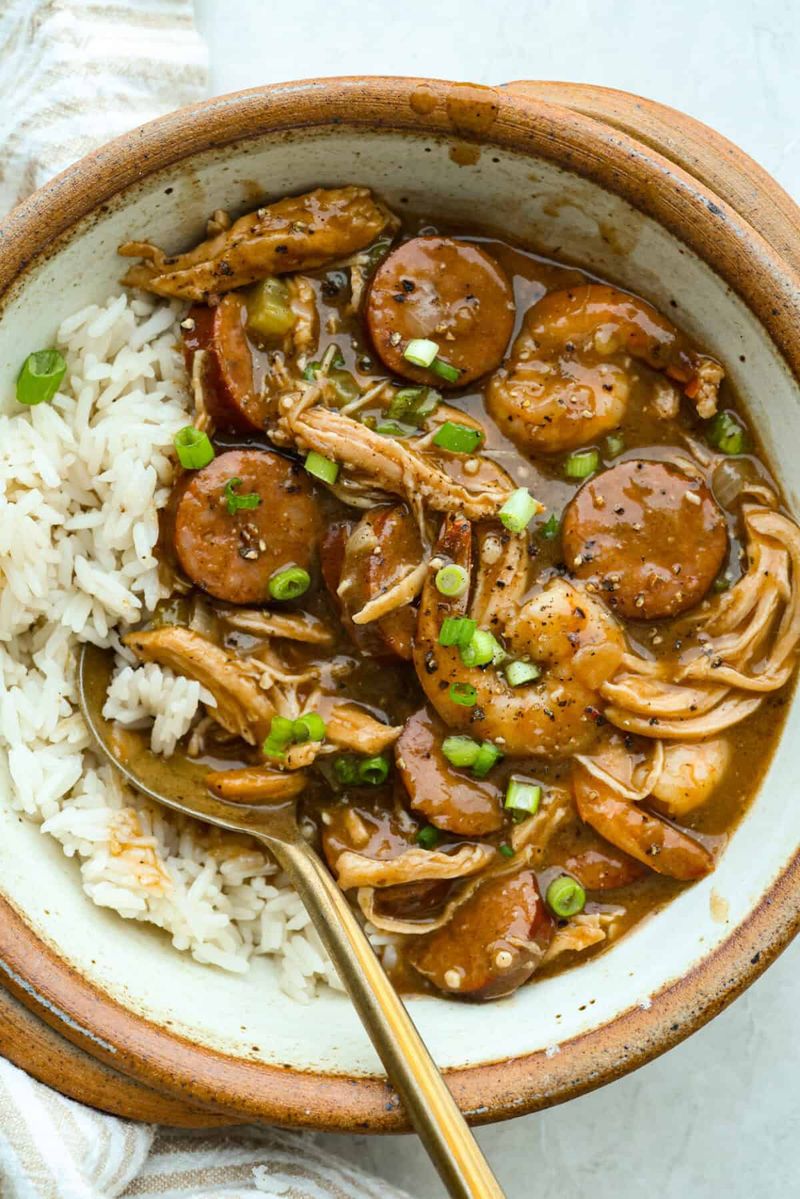Classic Chicken and Andouille Gumbo