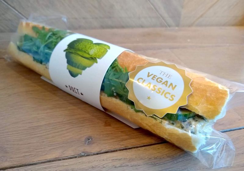 Pret A Manger Egg & Cheese Baguette