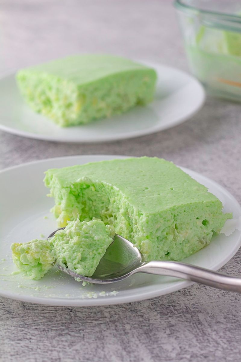 Molded Lime Gelatin Salad