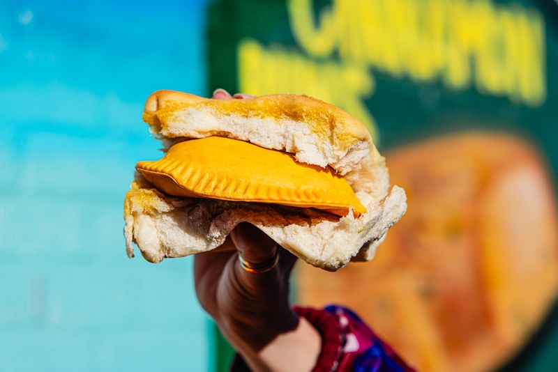 Jamaican Beef Patty (Sometimes in Coco Bread)