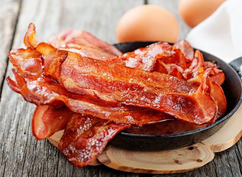 Processed meats: bacon