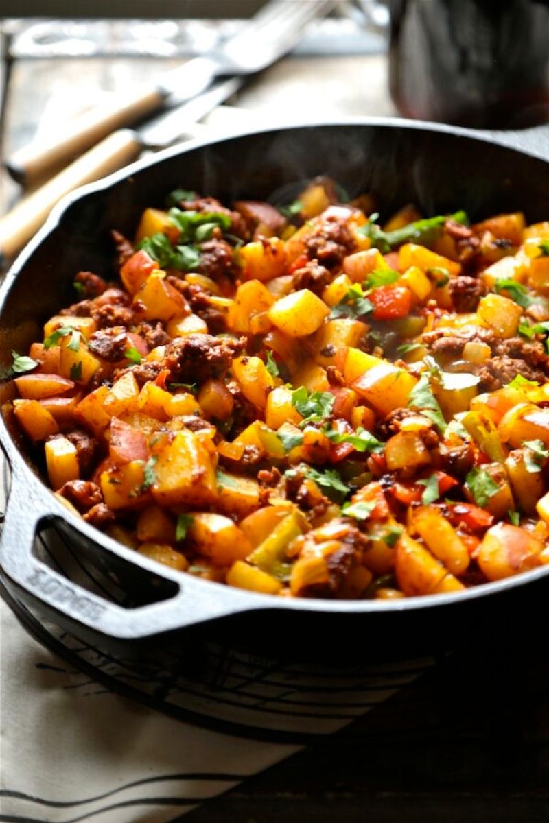 Salt Pork and Potatoes