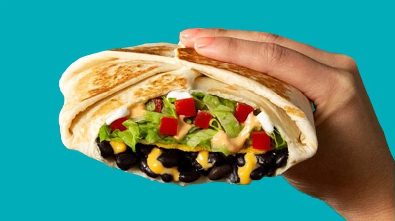 Black Bean Verde Quesarito