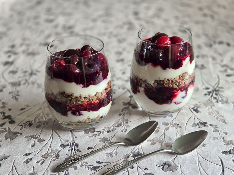 Cherry Parfaits