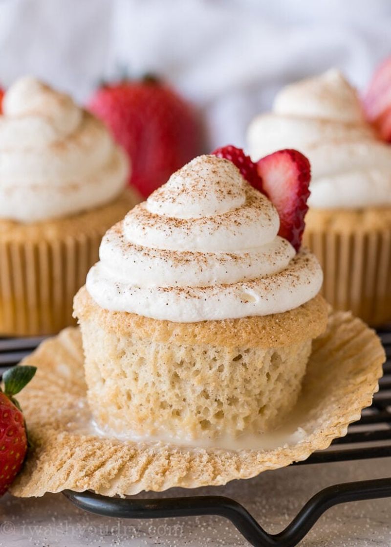 Tres Leches Cupcakes
