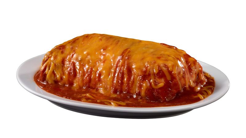 Arkansas: Smothered Burrito at Rolando's Restaurante