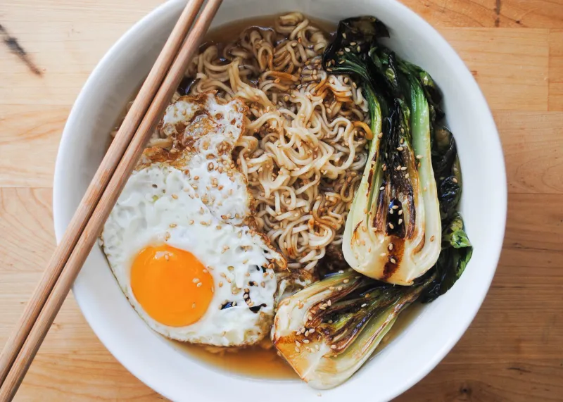 Ramen with an egg