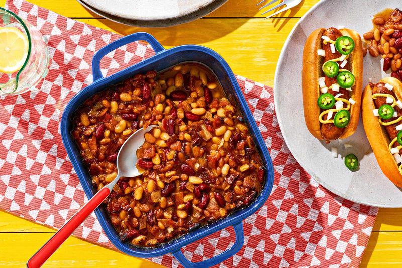 Baked Beans Casserole with Bacon