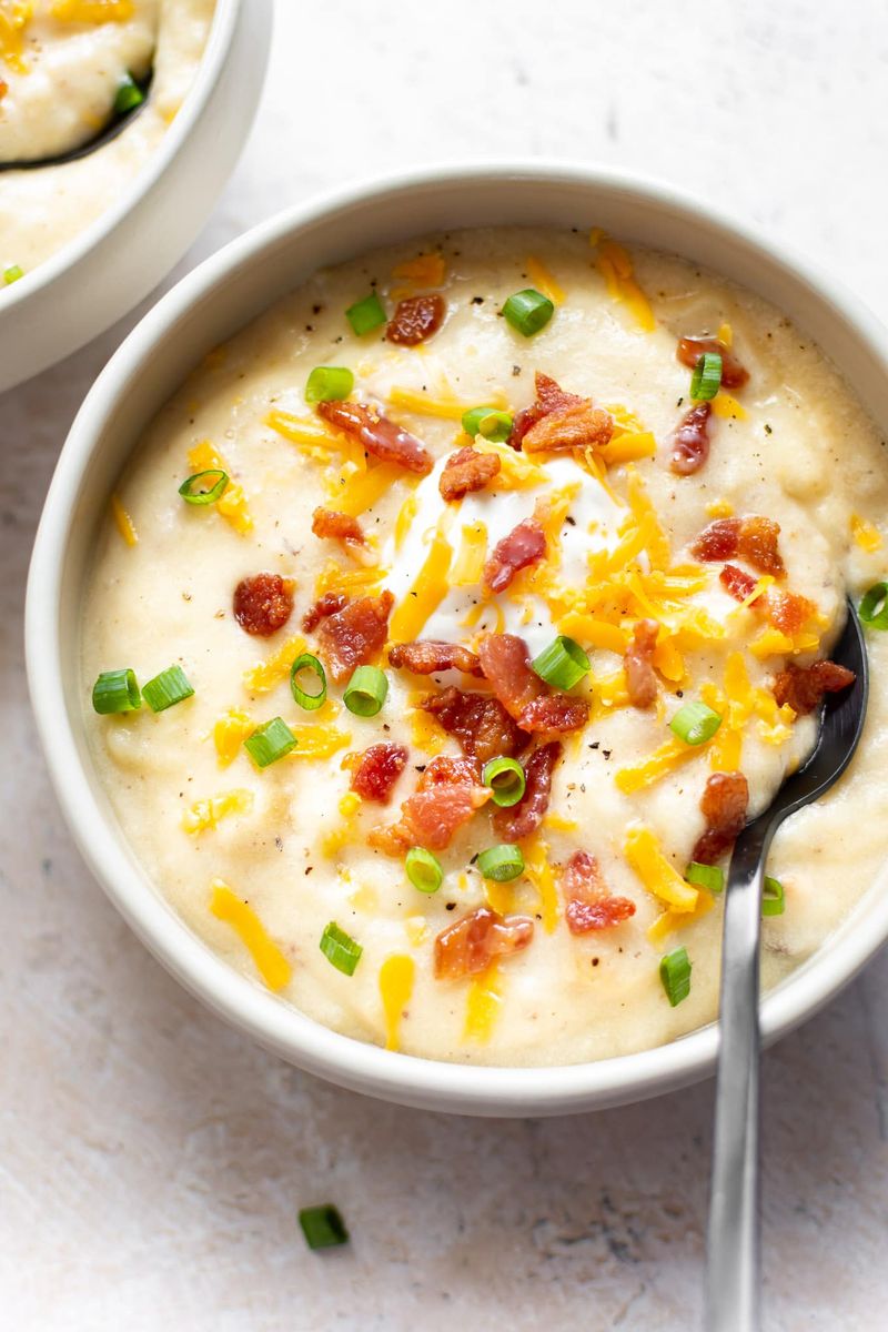 Loaded Baked Potato Soup (Idaho)