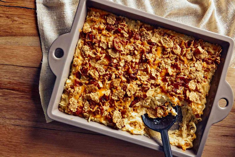 Utah — Funeral Potatoes with Baked Ham