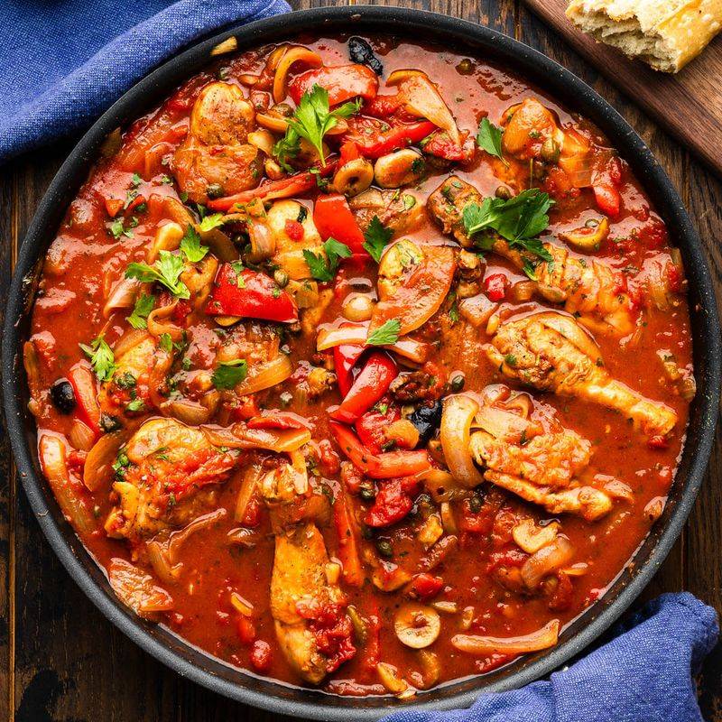 Chicken Cacciatore (No Pasta)