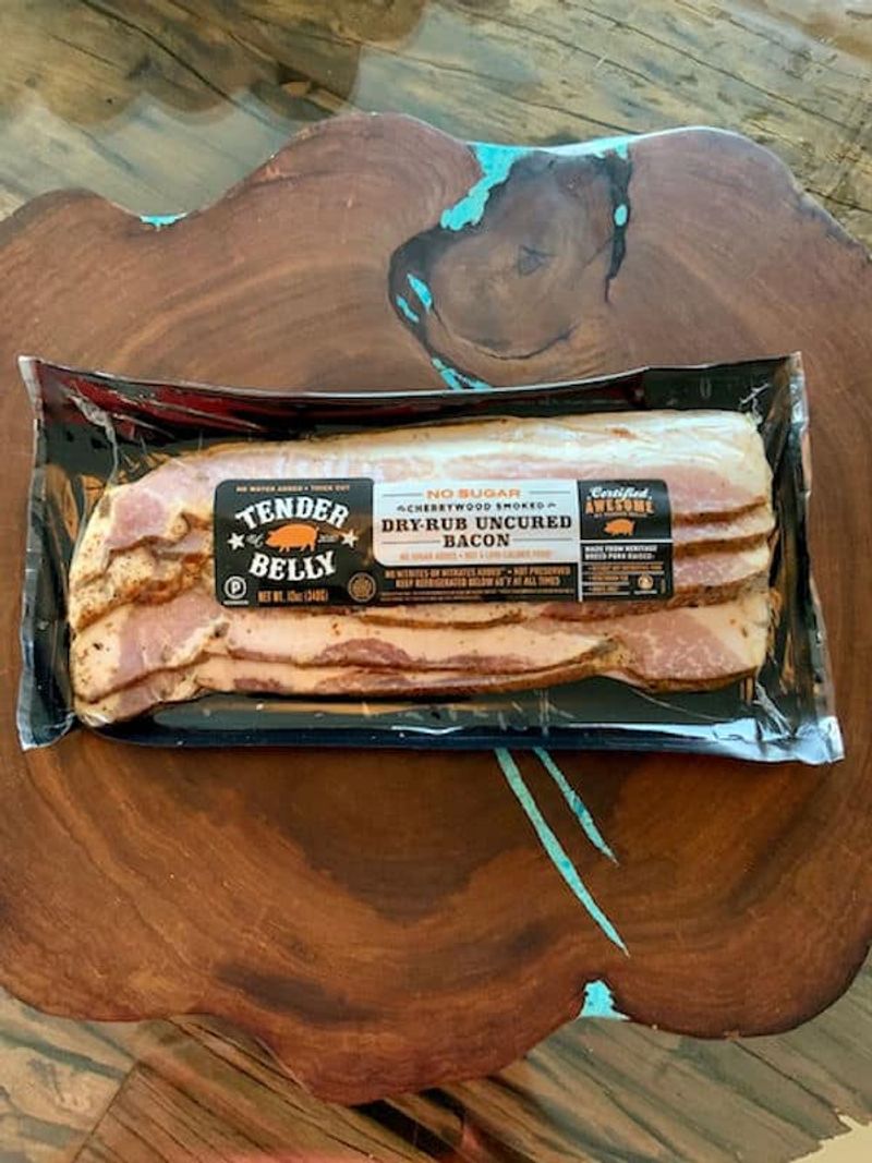 Tender Belly Heritage Breed No Sugar Dry Rub Bacon