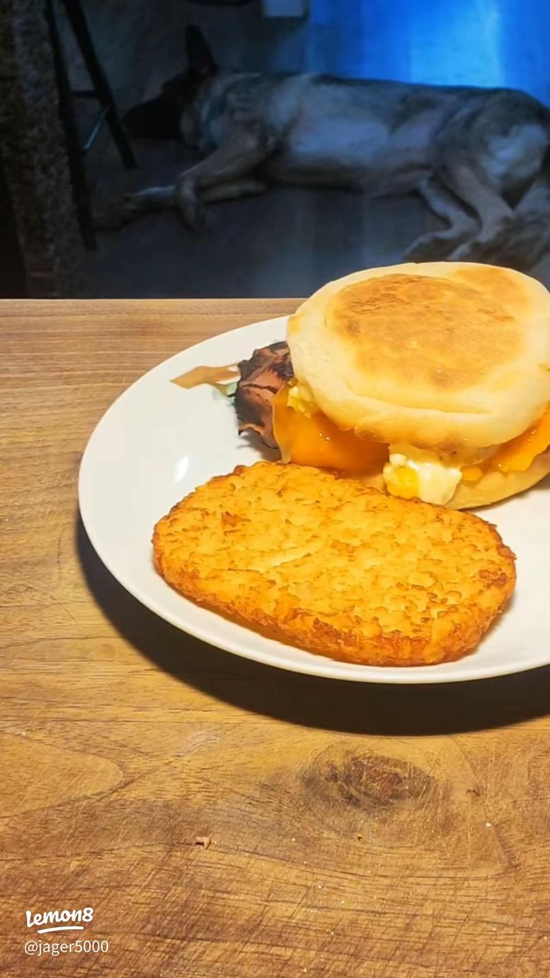 Hash Browns Split and Shared