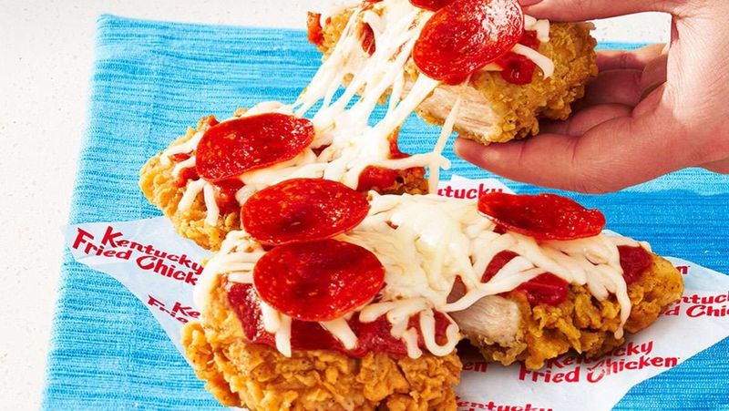Pizza With A Fried-Chicken Base (select markets)