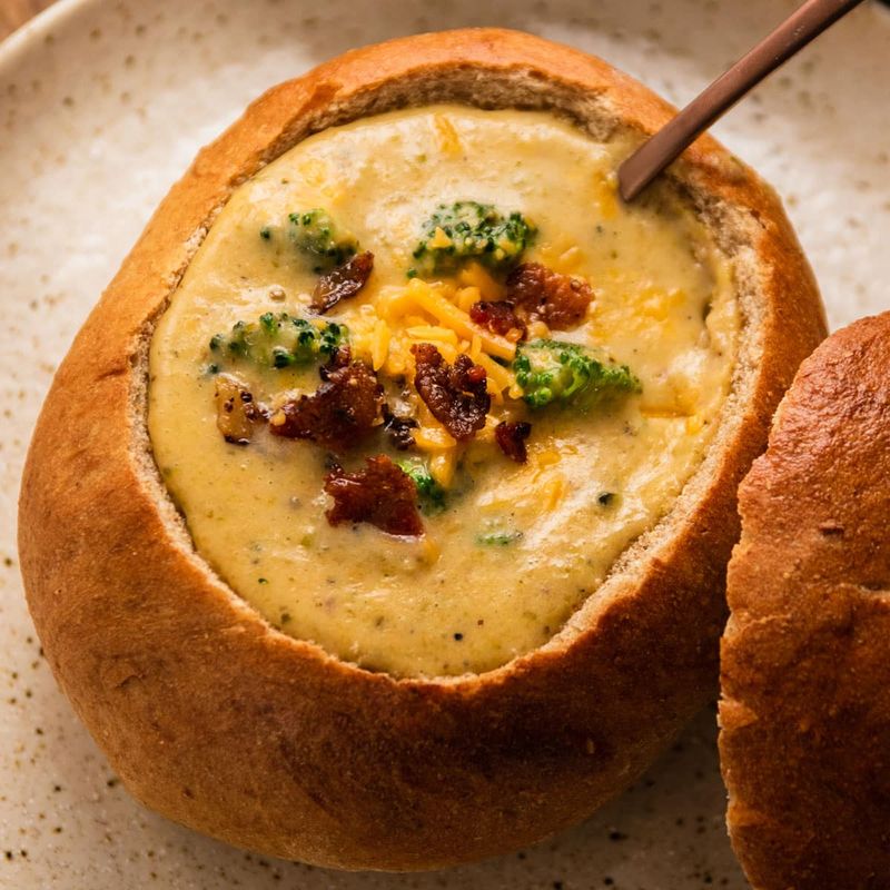 Creamy Soup In Bread Bowls