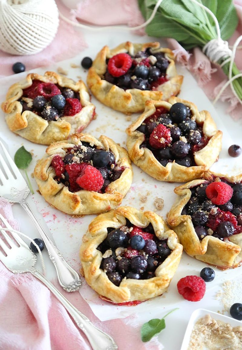 Mini Fruit Galettes