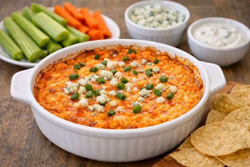Keto Buffalo Chicken Dip