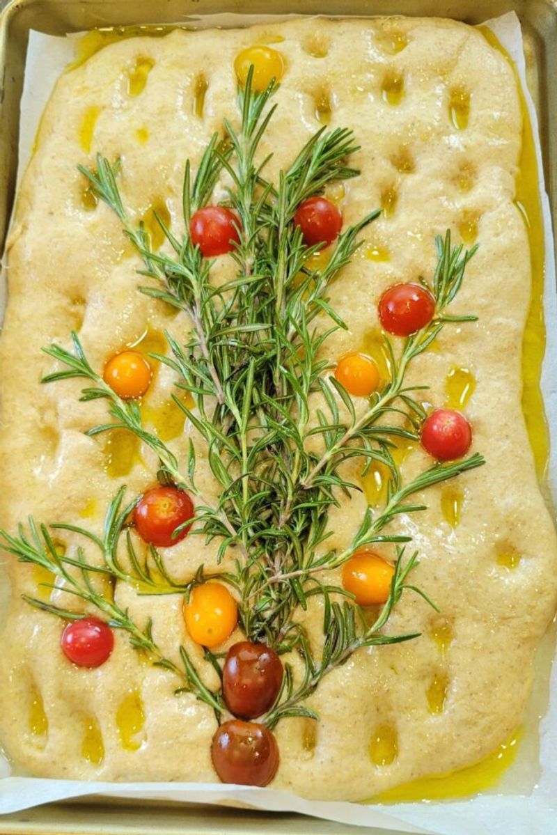 Focaccia Art With Controlled Dough