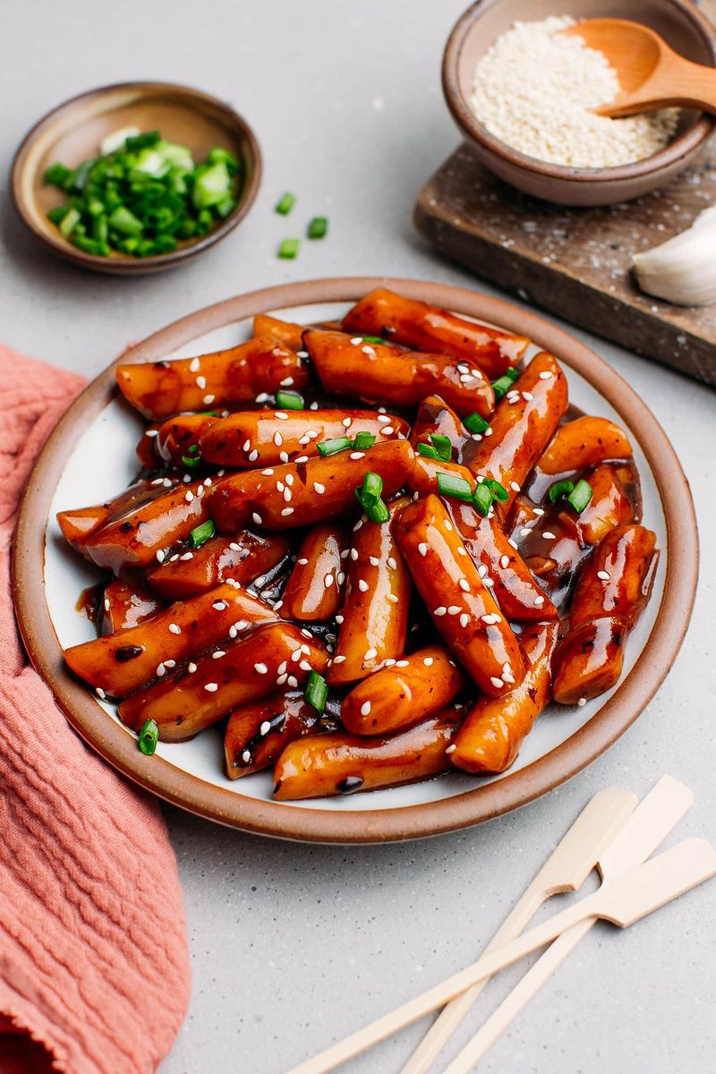 Tteokbokki (mild, sweet version)