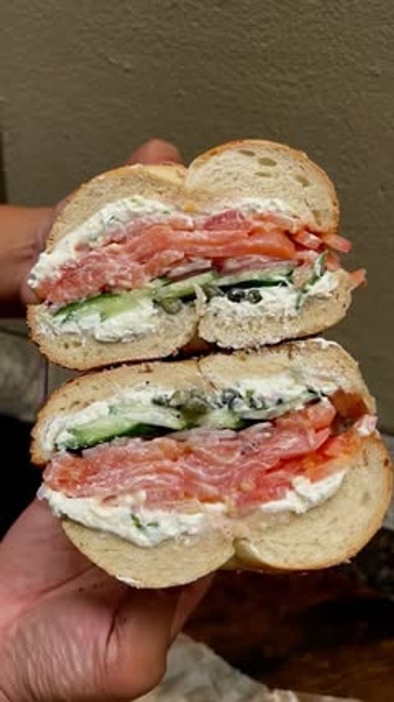 Fresh Bagel with Schmear (or Lox & Fixings)