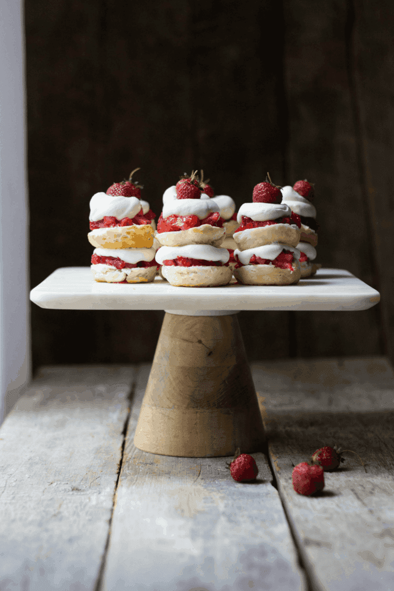 Strawberry Shortcake Stacks