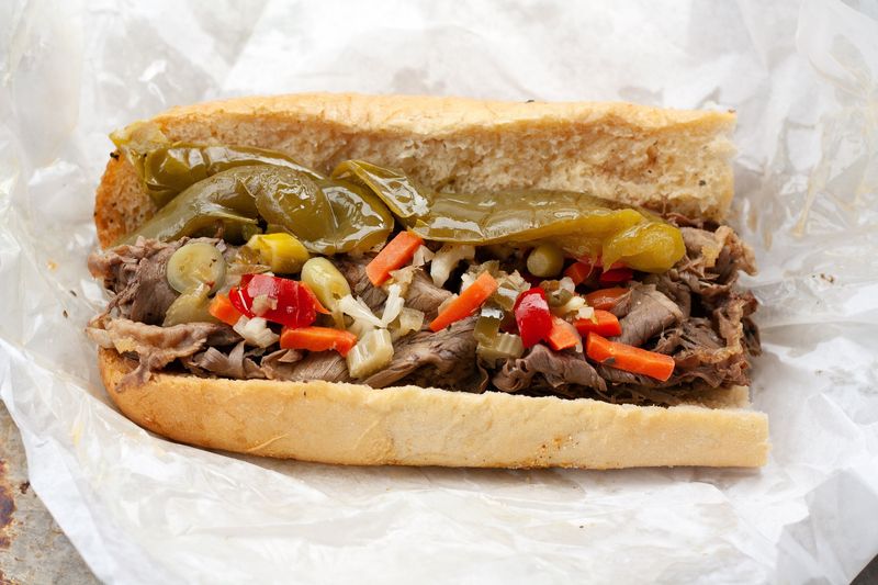 Italian Beef Sandwich - Illinois
