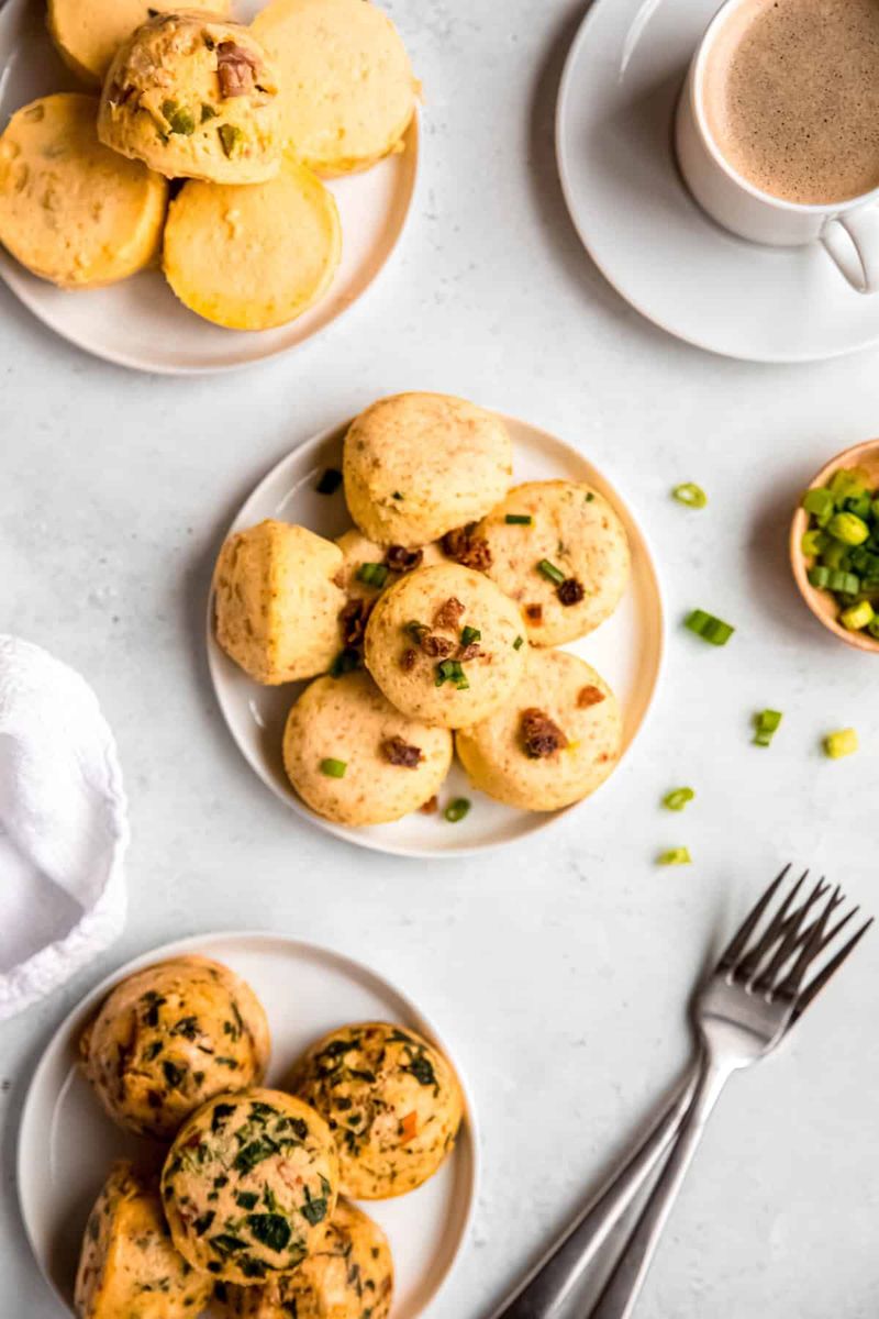 Kirkland Signature Egg Bites with Arugula Salad