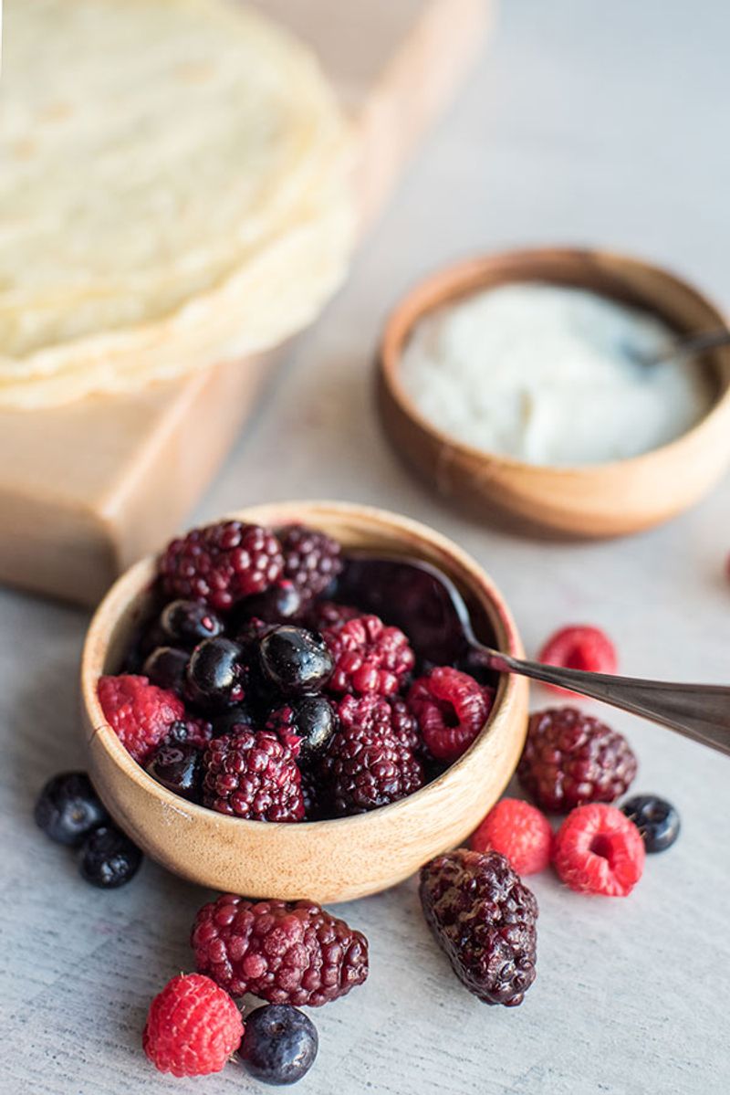 Low-cook berry desserts
