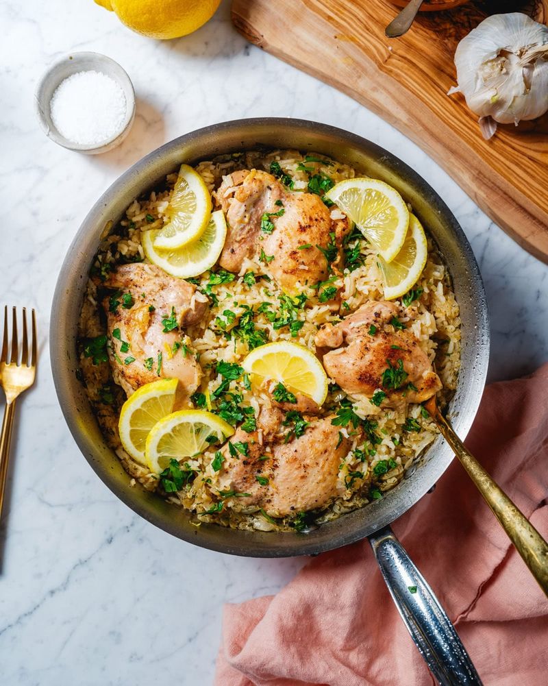Lemon Chicken And Rice