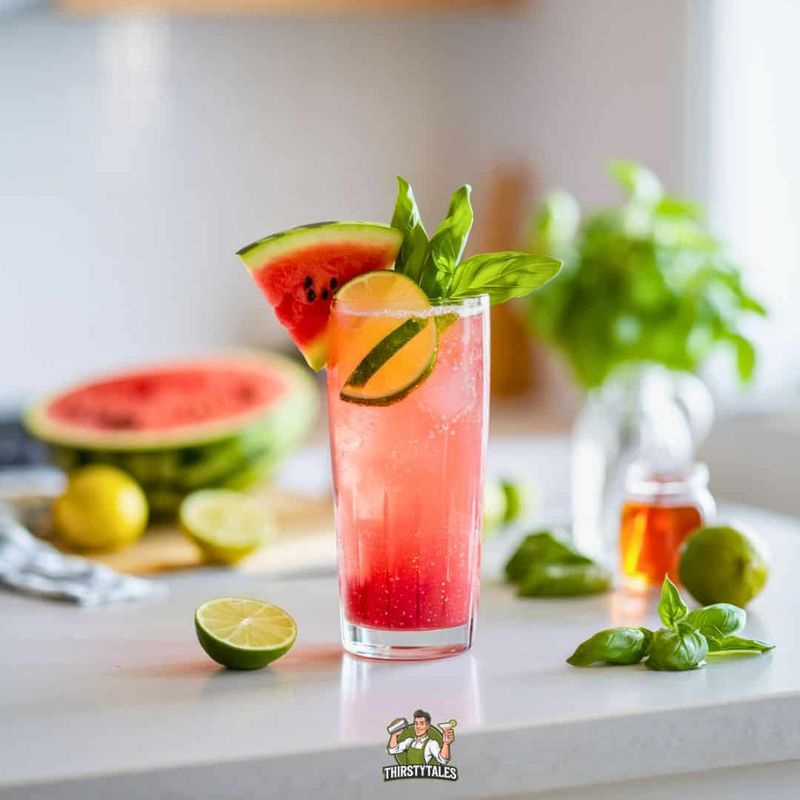 Watermelon Basil Clean Sparkling