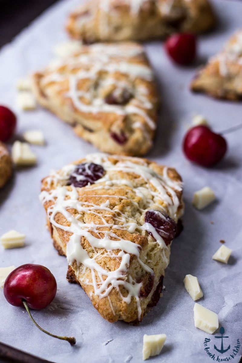 Cherry Scones