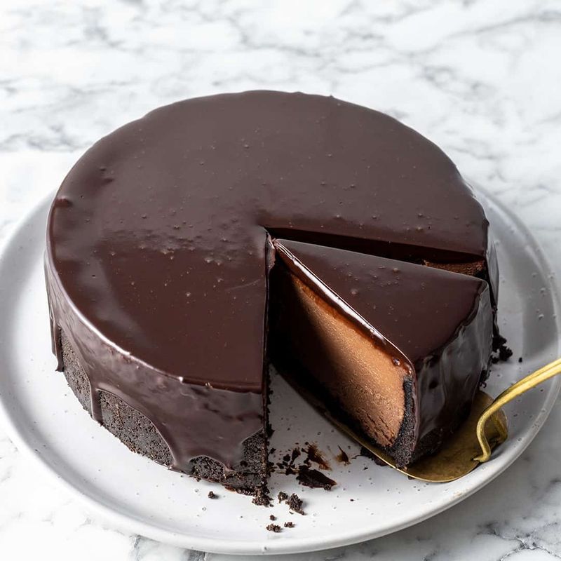 Chocolate cheesecake