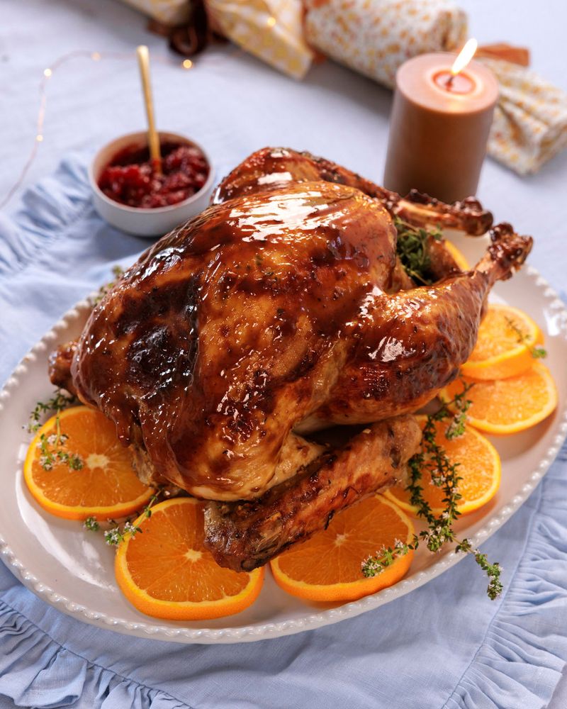 Orange-Cranberry Glaze for Chicken or Turkey