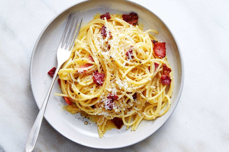 Spaghetti Carbonara-Style