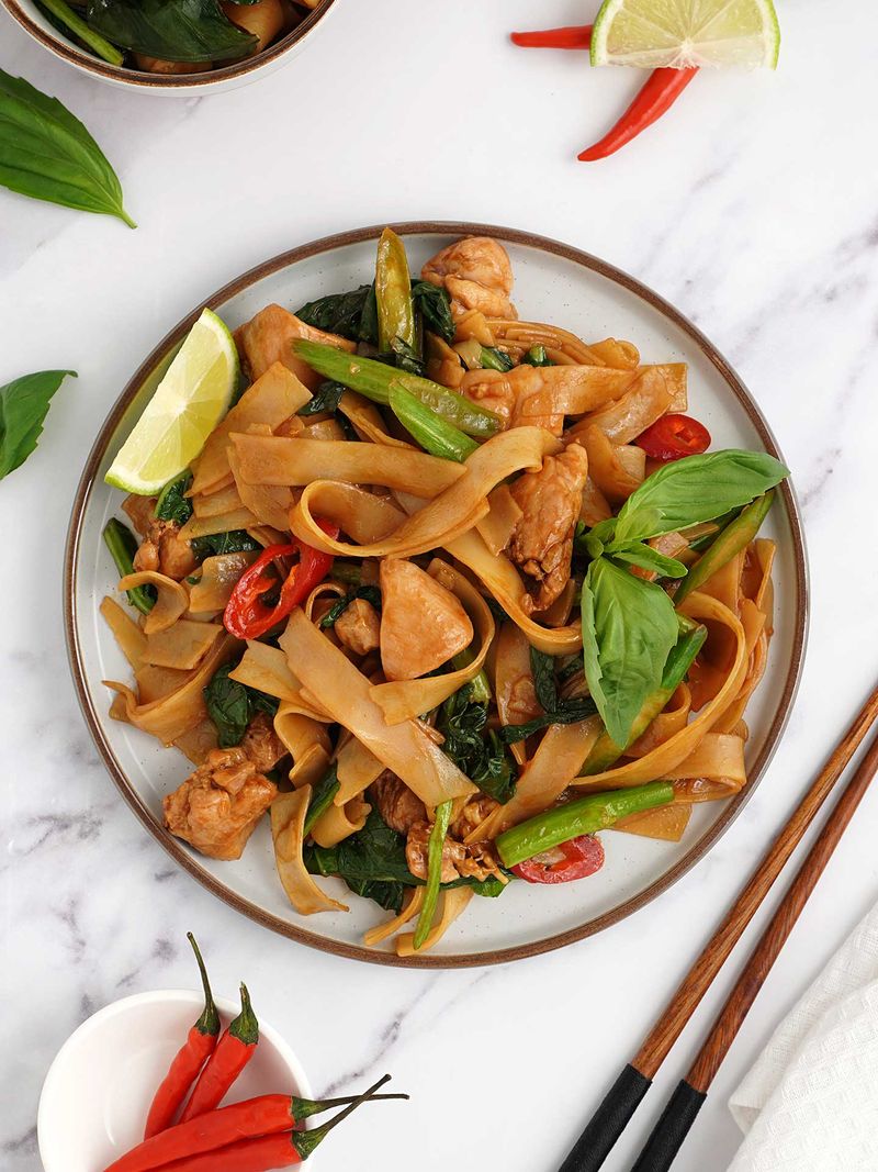 Drunken Noodles (Pad Kee Mao)