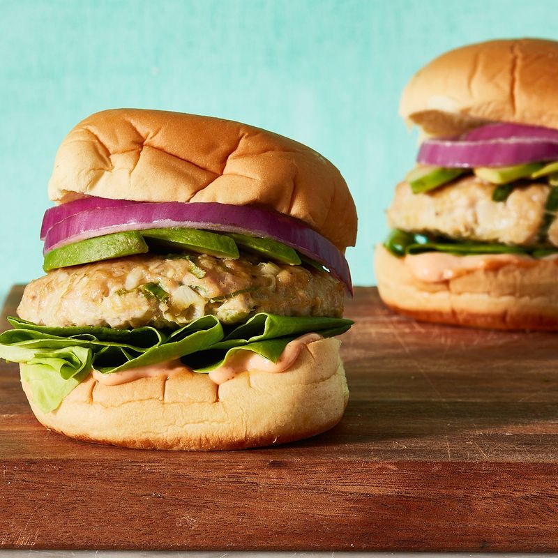 Citrus Herb Turkey Burgers