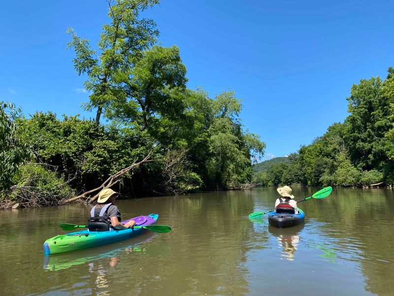 Calm-Water Kayak Skills in Franklin’s River Eddies