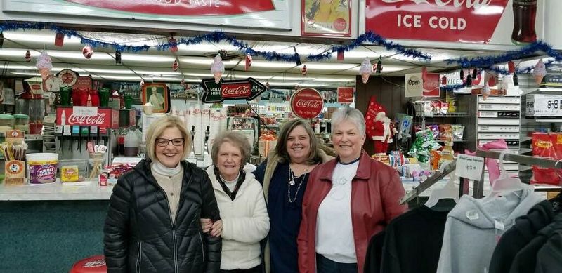 Blake Pharmacy and Radio Shack, West Union