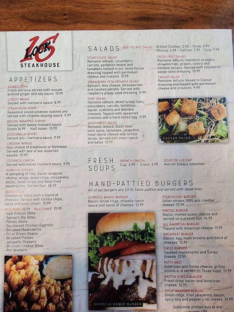 Lock Sixteen Steakhouse (Elida)