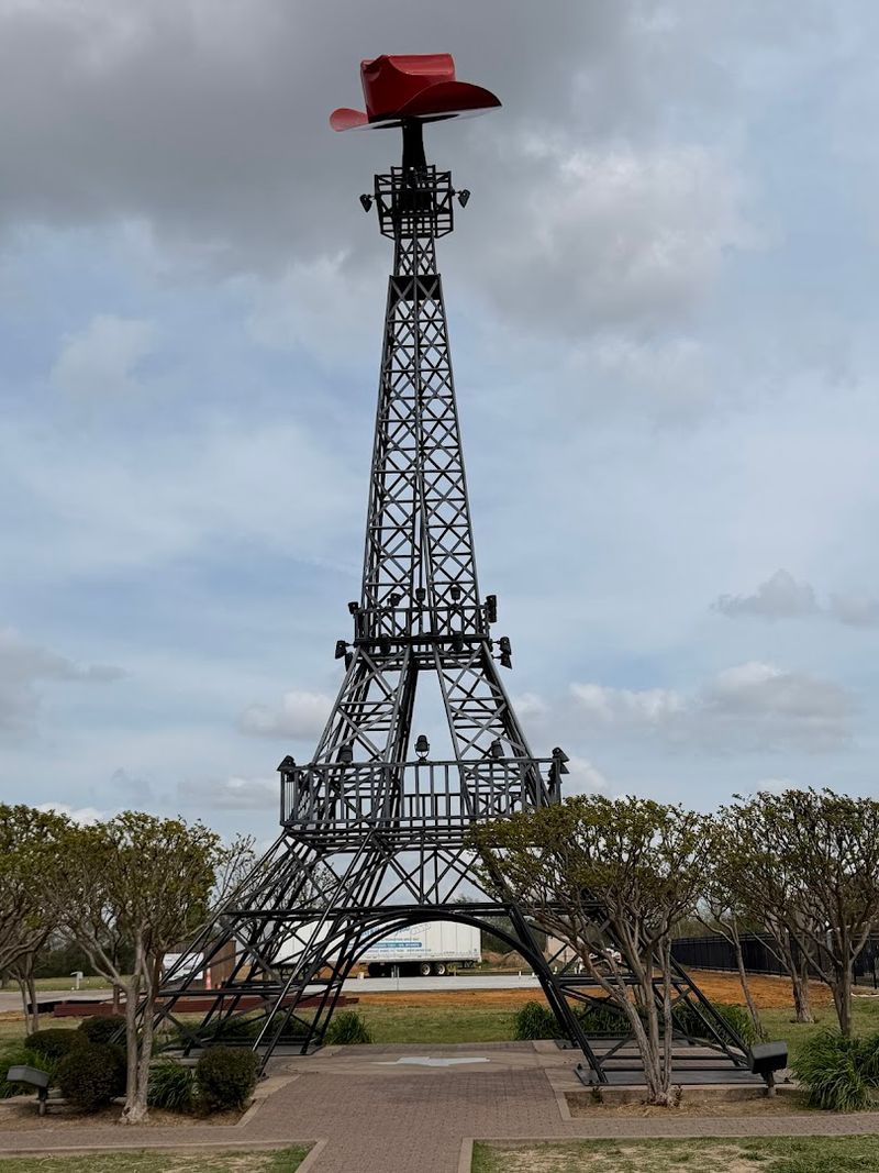 The Eiffel Tower with Cowboy Hat (Paris, TX)