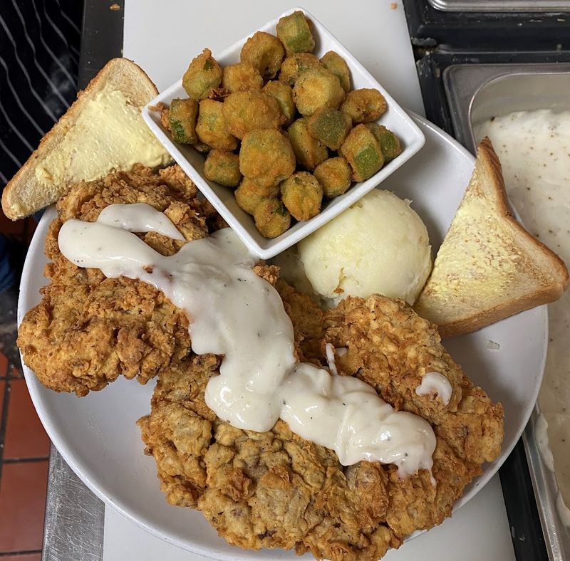 Bluebonnet City Grill's Chicken Fried Everything