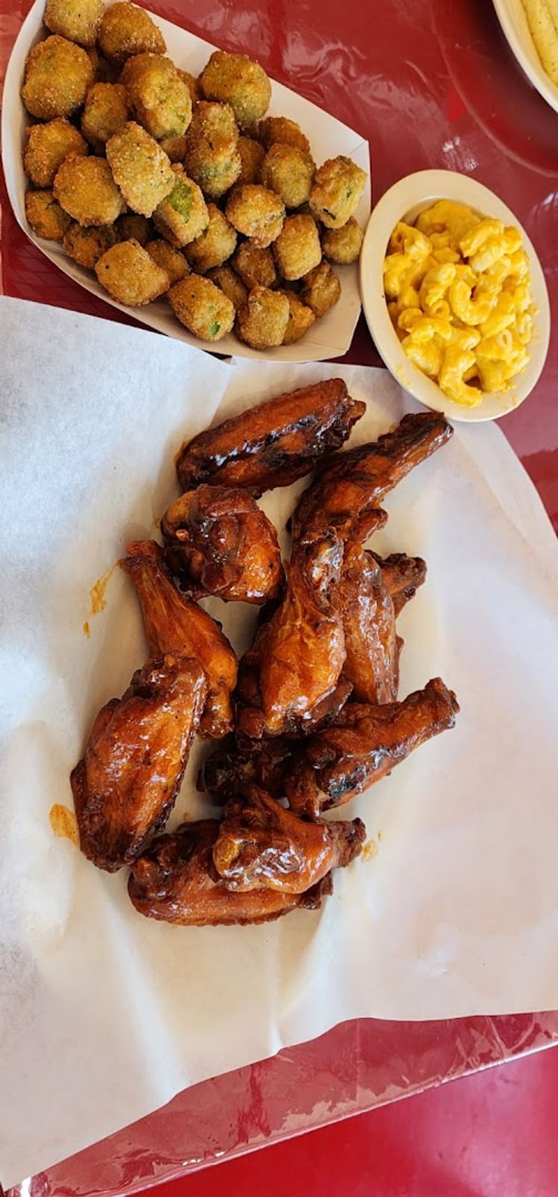 Crispy Chicken Wings with Texas BBQ Sauce