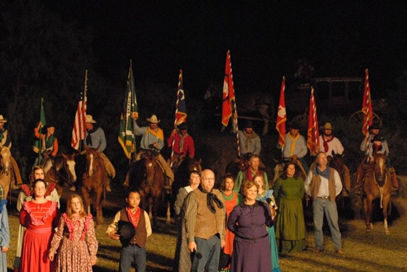 The Fandangle Outdoor Musical Brings the Frontier to Life Every Summer