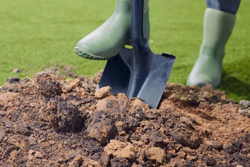 Wait When Soil Clings To Tools In Clumps