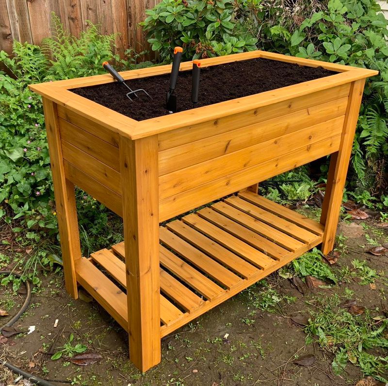 Let Raised Beds Dry Faster Than In-Ground Soil