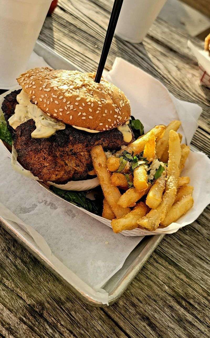 The Blackened Grouper Sandwich Steals the Show
