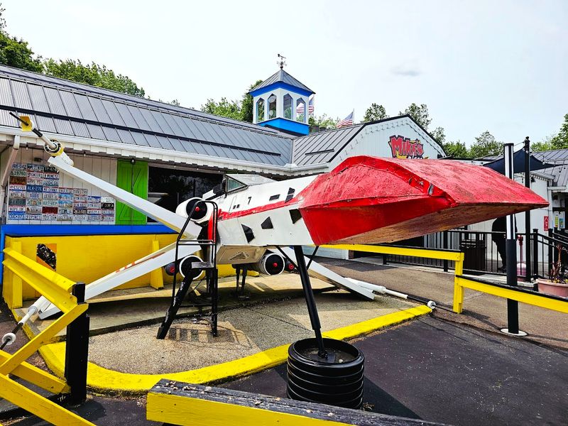 Kitschy Decor And The X-Wing Out Front