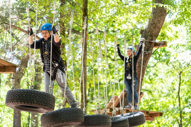 Nine Different Aerial Courses Mean Everyone Gets Their Challenge